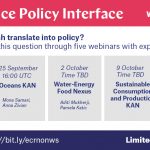 Webinar series on Science Policy Interface – YESS will be present!