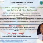 YESS-PAUWES first Webinar series