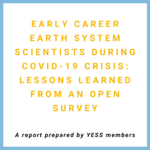 YESS report on Earth system ECRs during COVID-19 crisis